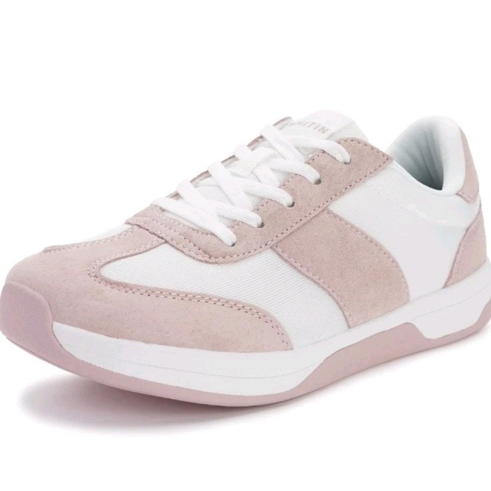 WHITIN Barefoot Sneakers Pink 43 Minimalist Zero Drop Wide Toe Box Casual Shoes